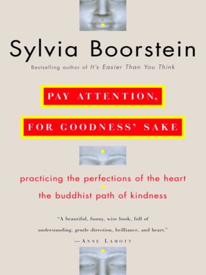 cover image of Pay Attention, for Goodness' Sake
